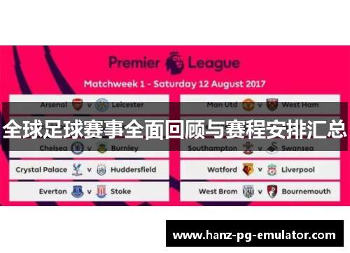 全球足球赛事全面回顾与赛程安排汇总