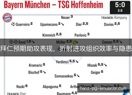 拜仁预期助攻表现，折射进攻组织效率与隐患